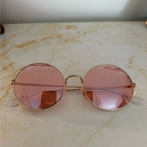 Rayban Pink Round Glasses